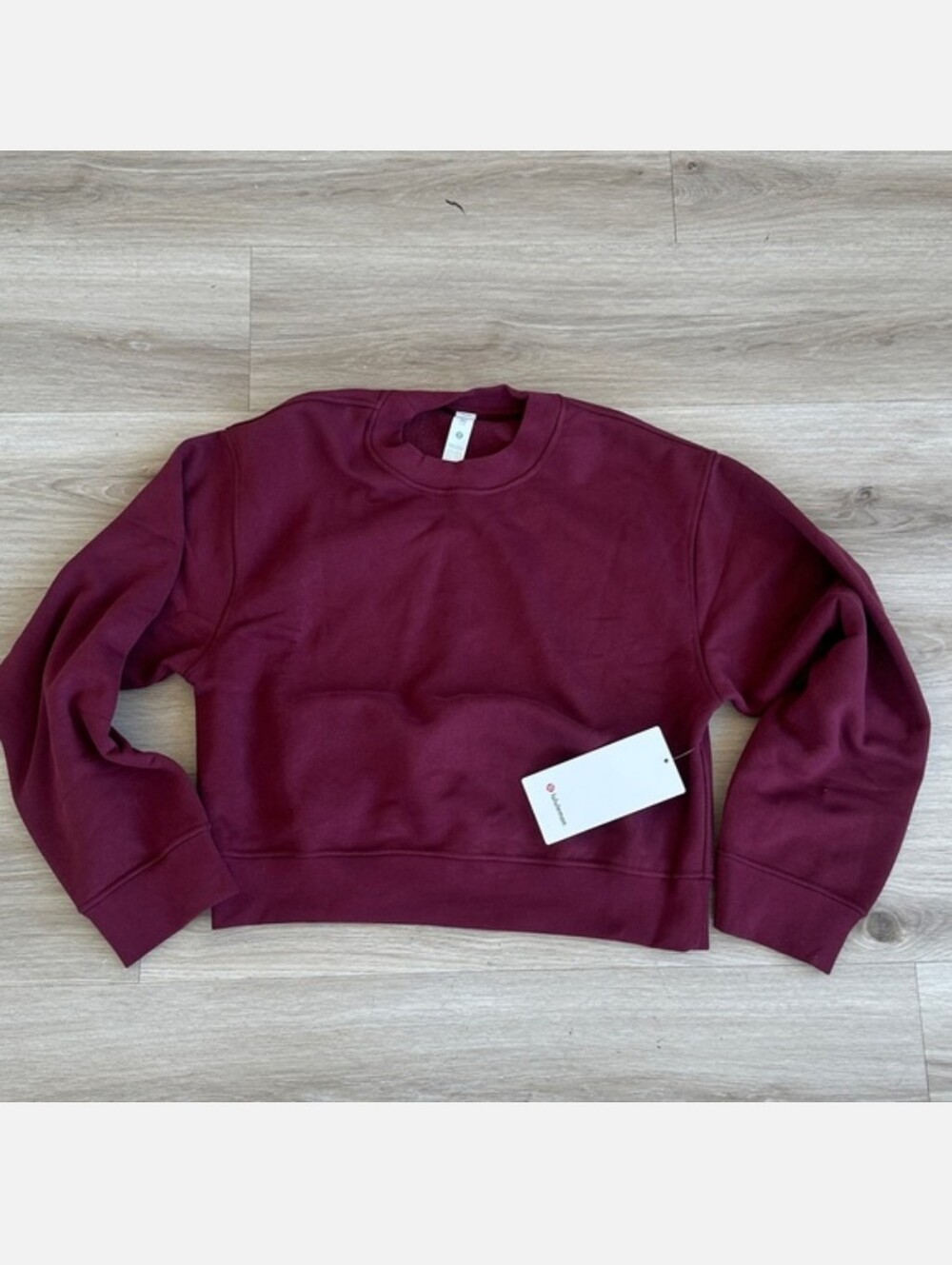 Lululemon W Steady State SuperLoft Crewneck Sweatshirt - Dusty Rose
